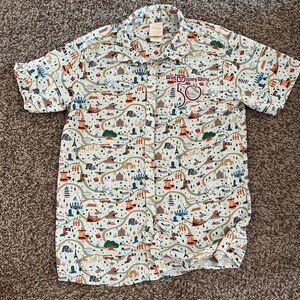Her Universe Walt Disney World 50 Button Down